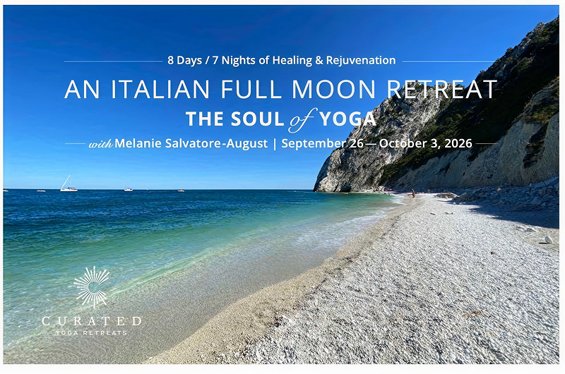 Italian Full Moon Retreat yoga experience