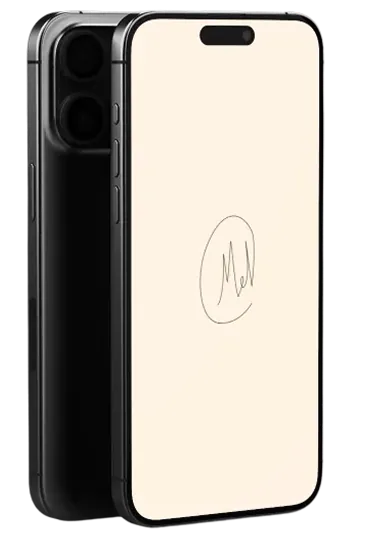 MelWell app on mobile